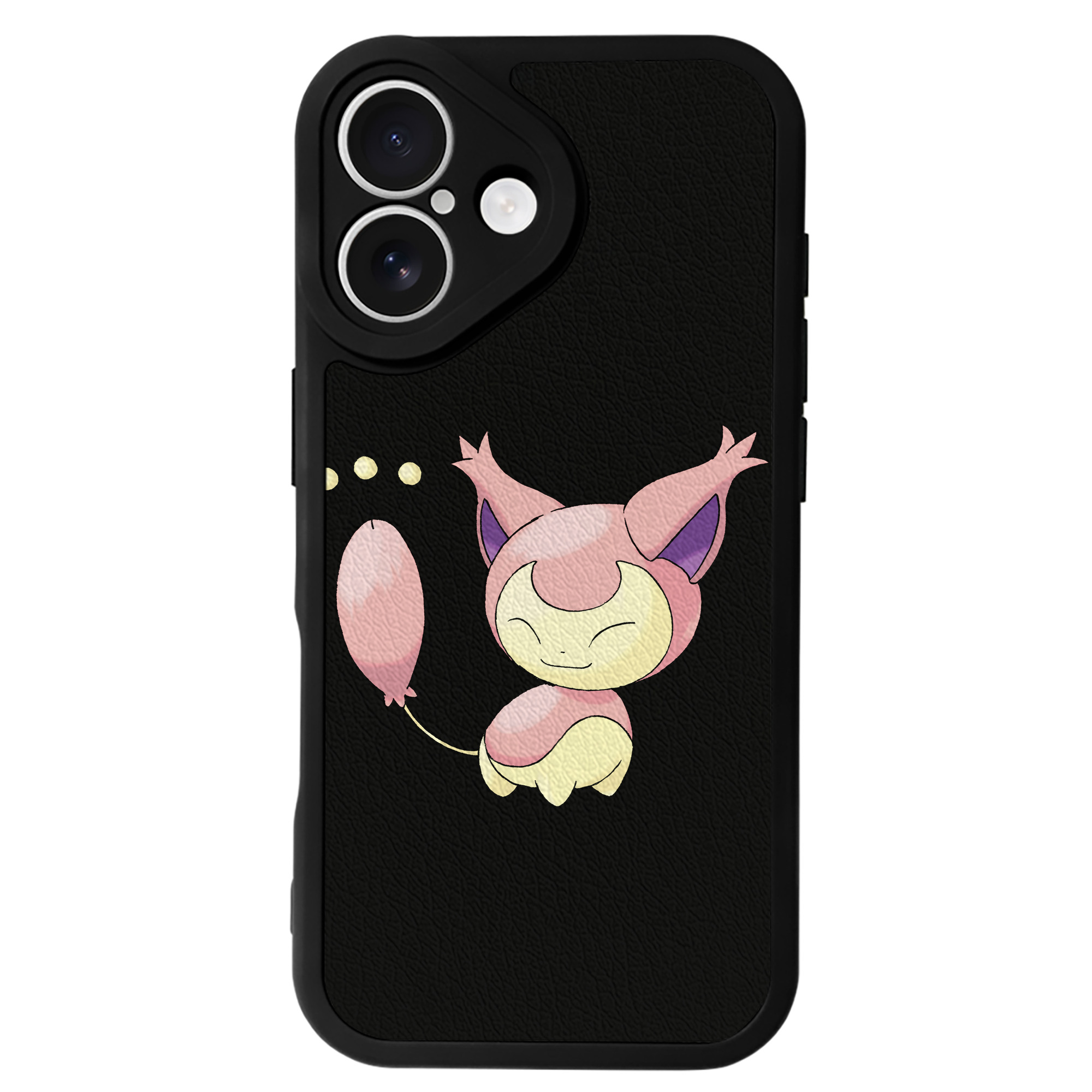 （画像用） ポケットモンスター Pokémon 【iPhone 16シリーズ対応】シリコンスマホケース（レザー調） 材質：シリコン